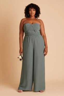 Gigi Convertible Jumpsuit - Sea Glass -Elegance Bridal Store BIRDY GREY GIGI CONVERTIBLE PLUS SIZE BRIDESMAID DRESS SEA GLASS 02 f080b9ec 2351 4a4a a757 a1a5044d02b5