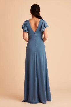 Hannah Crepe Dress - Twilight -Elegance Bridal Store BIRDY GREY HANNAH BRIDESMAID DRESS TWILIGHT 04