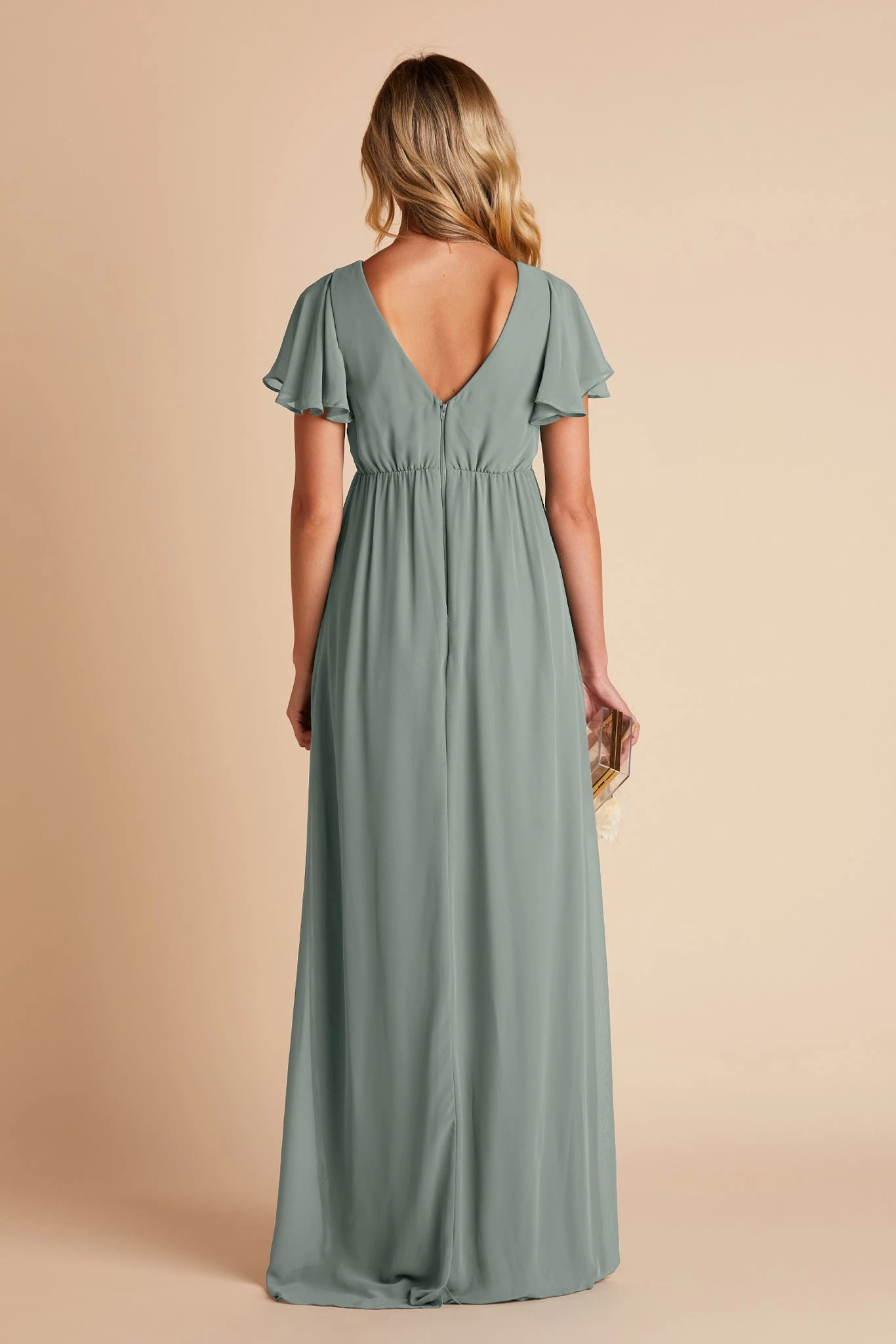 Hannah Empire Dress - Sea Glass 9 Hannah Empire Dress - Sea Glass - Image 7