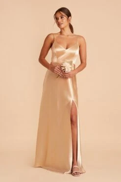 Jay Shiny Satin Dress - Gold -Elegance Bridal Store BIRDY GREY JAY BRIDESMAID DRESS GOLD 03jpg 77bae739 57c0 4fce 86cb 65aeddd6bd7f