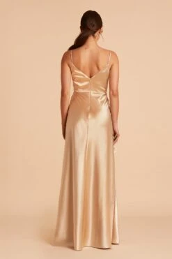 Jay Shiny Satin Dress - Gold -Elegance Bridal Store BIRDY GREY JAY BRIDESMAID DRESS GOLD 05 c794c7a8 a65c 4854 be71 fd9326d774b7