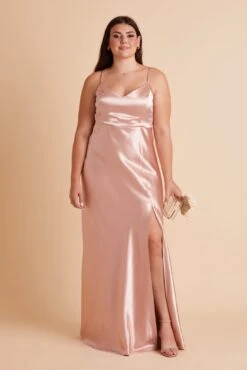 Jay Shiny Satin Dress - Rose Gold 25 Jay Shiny Satin Dress - Rose Gold -Elegance Bridal Store BIRDY GREY JAY PLUS SIZE BRIDESMAID DRESS ROSE GOLD 01 3b2641a8 5c1f 4a59 8af3 5cbeda971621