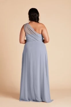 Kira Dress - Dusty Blue 13 Kira Dress - Dusty Blue -Elegance Bridal Store BIRDY GREY KIRA BRIDESMAID DRESS CURVE DUSTY BLUE 03
