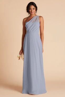 Kira Dress - Dusty Blue 10 Kira Dress - Dusty Blue -Elegance Bridal Store BIRDY GREY KIRA BRIDESMAID DRESS DUSTY BLUE 01