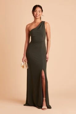 Kira Crepe Dress - Olive 27 Kira Crepe Dress - Olive -Elegance Bridal Store BIRDY GREY KIRA BRIDESMAID DRESS OLIVE 04