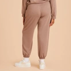 Sweatpants - Cocoa -Elegance Bridal Store BIRDY GREY LOUNGEWEAR PLUS SIZE SWEAT PANTS COCOA 03 6f0bb79d f39a 44e3 b1b7 bbb3551bfd87