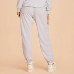 Sweatpants - Dusty Blue -Elegance Bridal Store BIRDY GREY LOUNGEWEAR SWEAT PANTS DUSTY BLUE 04