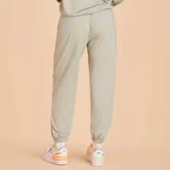 Sweatpants - Sage -Elegance Bridal Store BIRDY GREY LOUNGEWEAR SWEAT PANTS SAGE 06