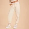 Sweatpants - Vanilla Cream -Elegance Bridal Store BIRDY GREY LOUNGEWEAR SWEAT PANTS VANILLA CREAM 05
