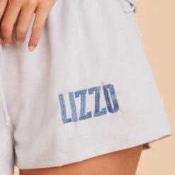 Sweat Shorts - Dusty Blue -Elegance Bridal Store BIRDY GREY LOUNGEWEAR SWEAT SHORTS DUSTY BLUE 07