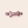 Sadie Dog Bow Tie Collar - Sheen Mauve -Elegance Bridal Store BIRDY GREY MUGGSY DOG BOW TIE COLLAR DARK MAUVE 01