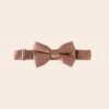 Sadie Dog Bow Tie Collar - Sheen Desert Rose 2 Sadie Dog Bow Tie Collar - Sheen Desert Rose -Elegance Bridal Store BIRDY GREY MUGGSY DOG BOW TIE COLLAR DESERT ROSE 01