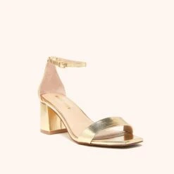Natalie Chunky Heel - Gold 12 Natalie Chunky Heel - Gold -Elegance Bridal Store BIRDY GREY NATALIE LOW CHUNKY BRIDESMAID SHOES GOLD 02 9c3b97af ae45 4eee 8f5e e2da62c478ad