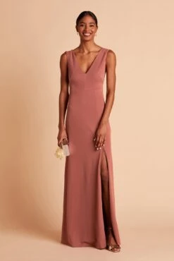 Shamin Crepe Dress - Desert Rose -Elegance Bridal Store BIRDY GREY SHAMIN BRIDESMAID DRESS DESERT ROSE 04 6e59620a 1952 4138 9f14 b65b643ca95a