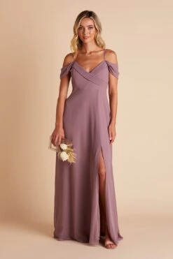 Spence Convertible Dress - Dark Mauve 25 Spence Convertible Dress - Dark Mauve -Elegance Bridal Store BIRDY GREY SPENCE CONVERTIBLE SLIT BRIDESMAID DARK MAUVE 01
