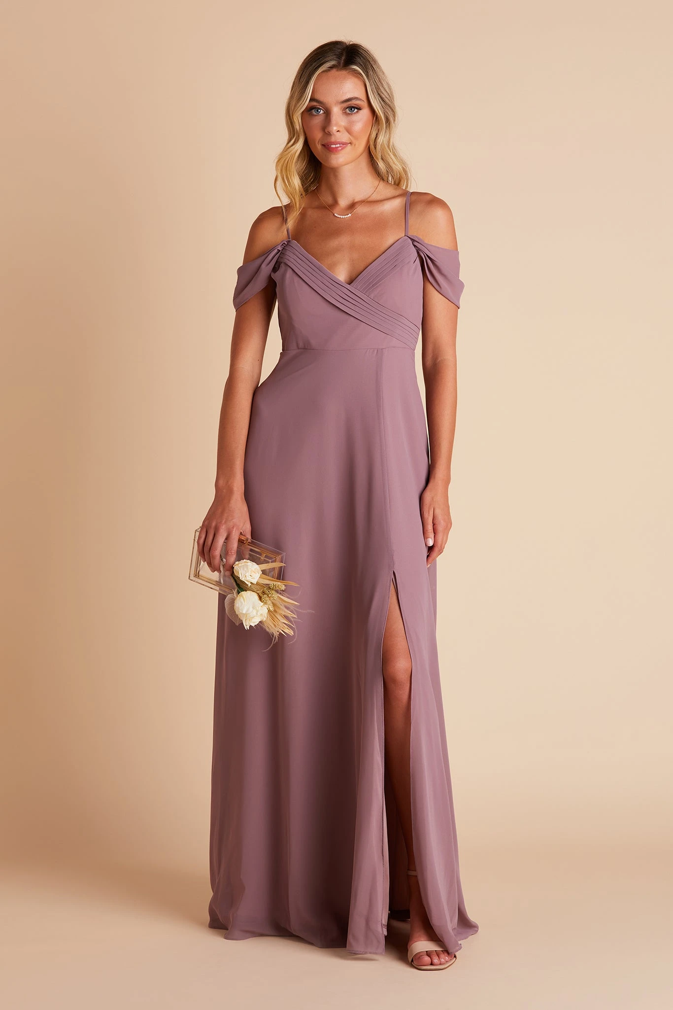 Spence Convertible Dress - Dark Mauve 6 Spence Convertible Dress - Dark Mauve - Image 4