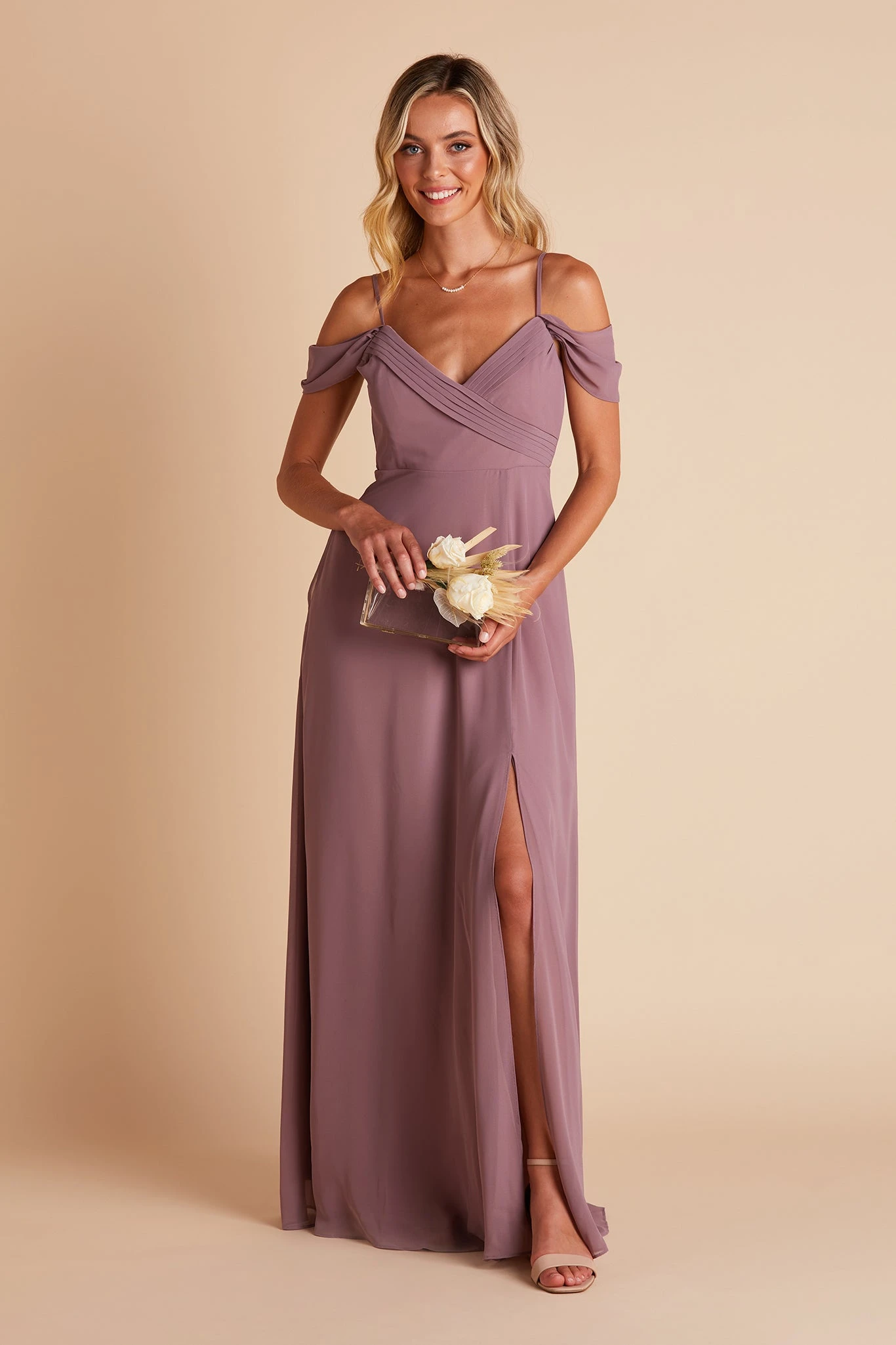 Spence Convertible Dress - Dark Mauve 11 Spence Convertible Dress - Dark Mauve - Image 9