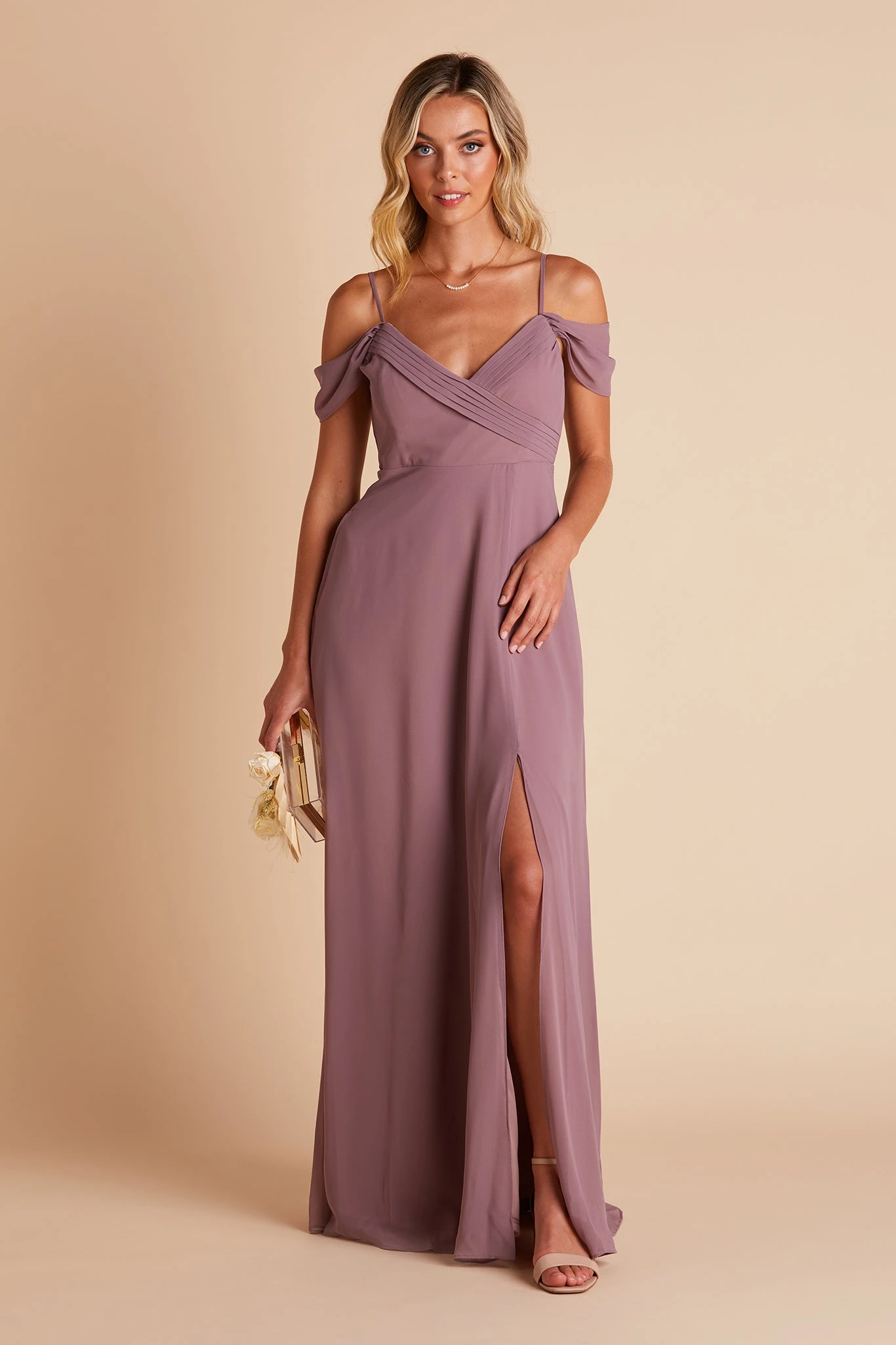 Spence Convertible Dress - Dark Mauve 9 Spence Convertible Dress - Dark Mauve - Image 7