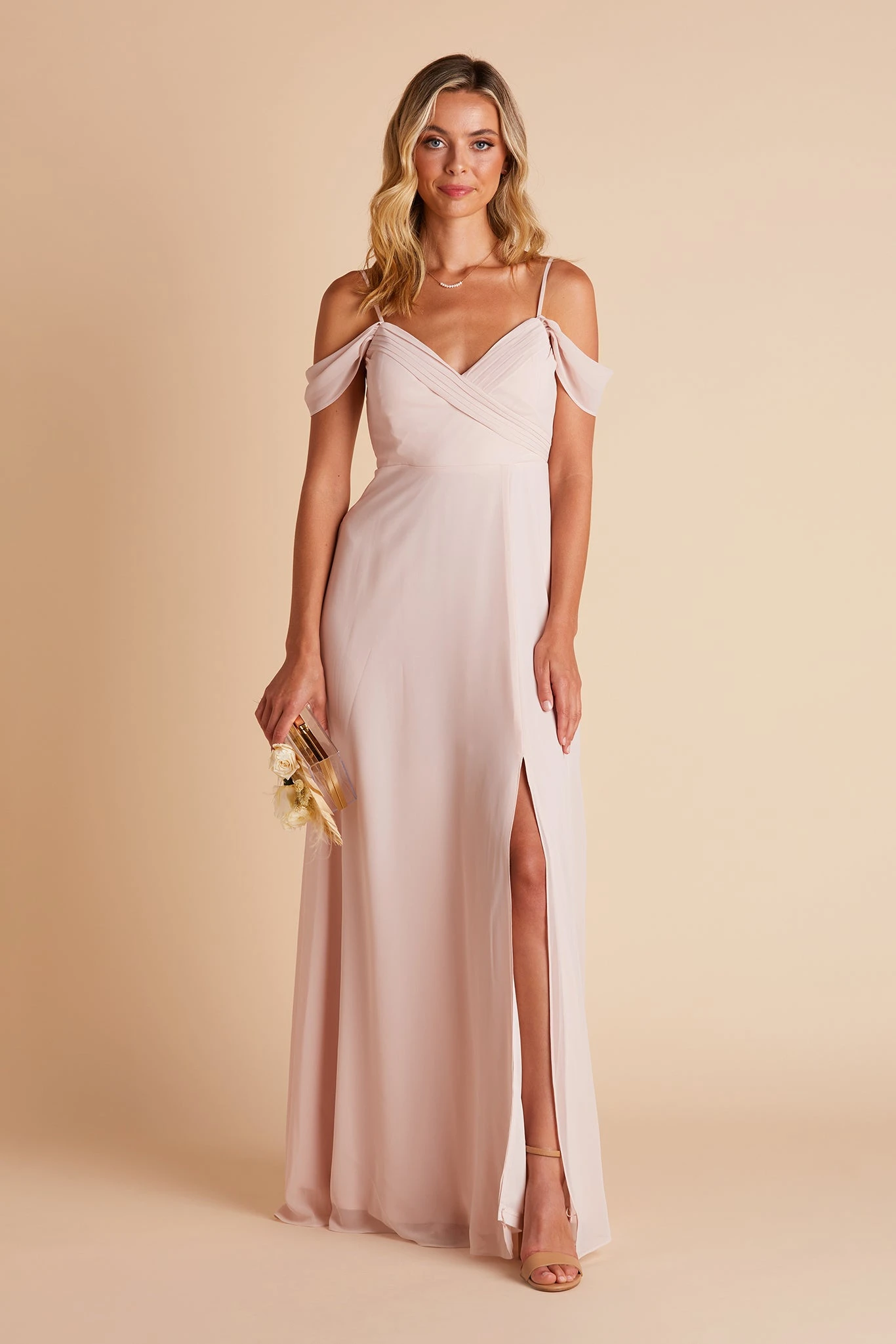 Spence Convertible Dress - Pale Blush 13 Spence Convertible Dress - Pale Blush - Image 11