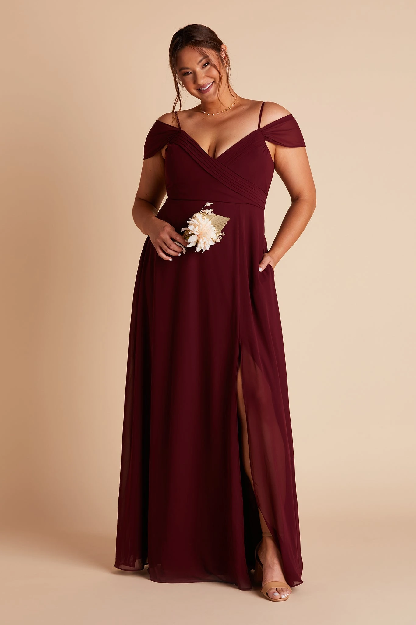 Spence Convertible Dress - Cabernet 18 Spence Convertible Dress - Cabernet - Image 16