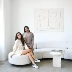 Sweat Shorts - Vanilla Cream -Elegance Bridal Store BIRDY GREY SWEATSUIT LIFESTYLE 197 RT