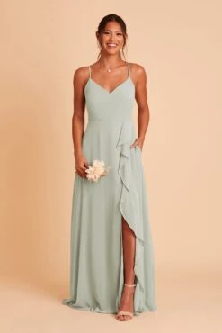 Theresa Chiffon Dress - Sage 25 Theresa Chiffon Dress - Sage -Elegance Bridal Store BIRDY GREY THERESA BRIDESMAID DRESS SAGE 05 89557a2d e88e 426d 8948 91ae76ec773d