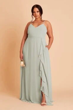 Theresa Chiffon Dress - Sage 29 Theresa Chiffon Dress - Sage -Elegance Bridal Store BIRDY GREY THERESA PLUS SIZE BRIDESMAID DRESS SAGE 05 1897e8ef bb1e 4fab a56c 366489feae10