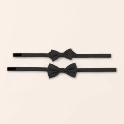 Harry Bow Tie - Black -Elegance Bridal Store Black harry bow tie 01