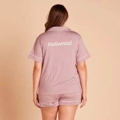 Jonny Pajama Set - Mauve 25 Jonny Pajama Set - Mauve -Elegance Bridal Store DARK MAUVE PERSONALIZATION 02 53e2fa2a 87ff 483e 9fe4 90bdd665bba6