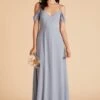 Devin Convertible Dress - Dusty Blue