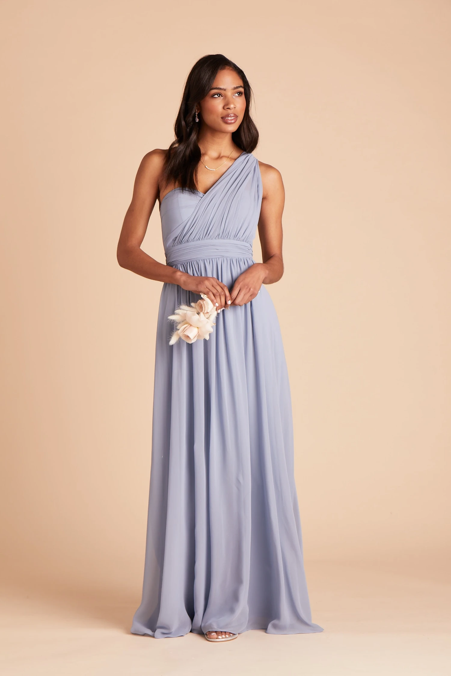 Grace Convertible Dress - Dusty Blue 5 Grace Convertible Dress - Dusty Blue - Image 3