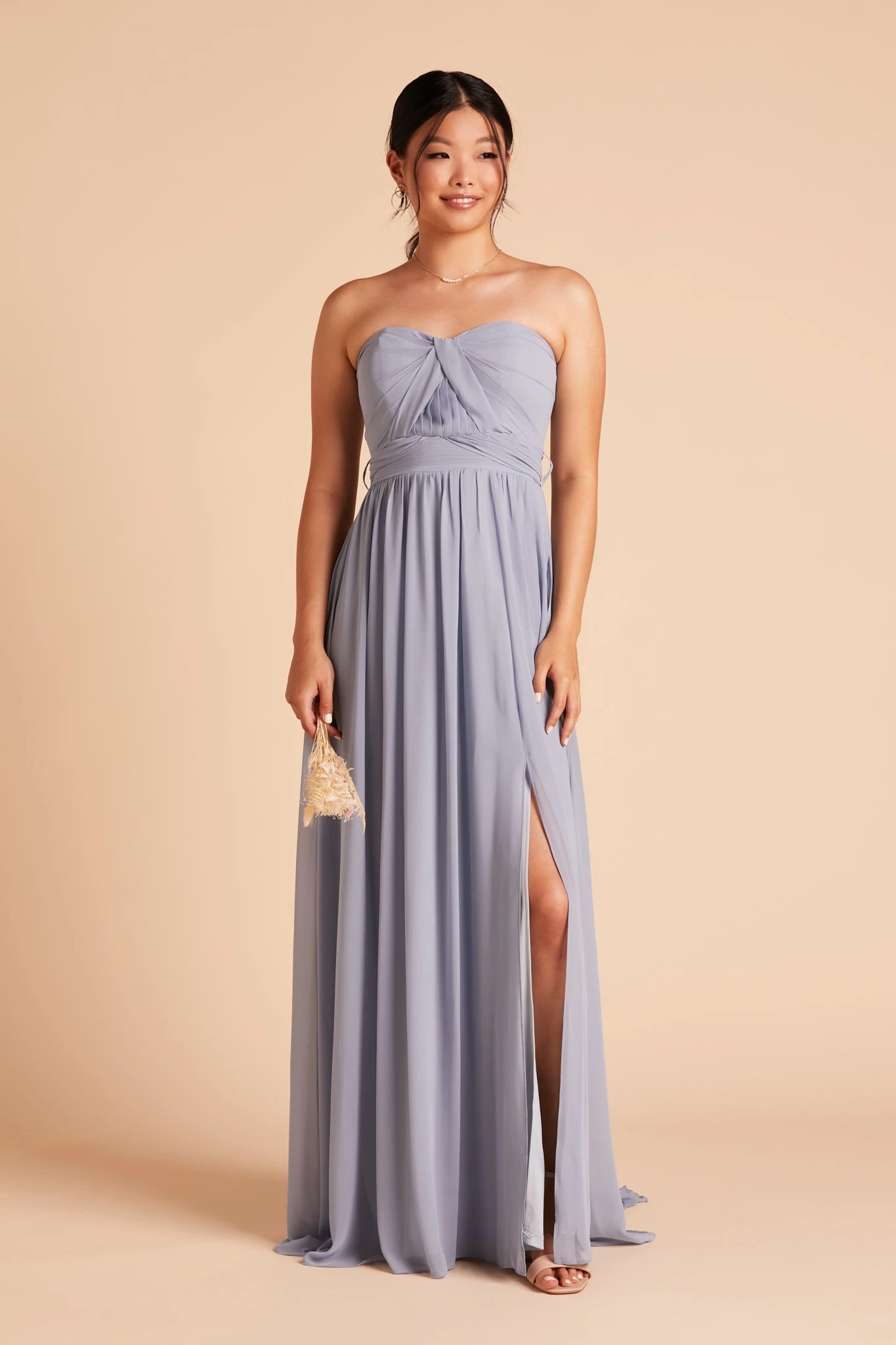 Grace Convertible Dress - Dusty Blue 3 Grace Convertible Dress - Dusty Blue