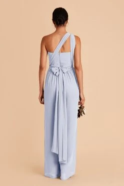 Gigi Convertible Jumpsuit - Ice Blue -Elegance Bridal Store Ice blue gigi convertible bridesmaid jumpsuit 04