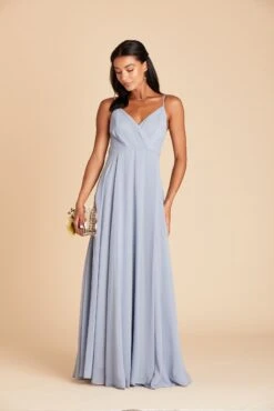 Kaia Dress - Dusty Blue