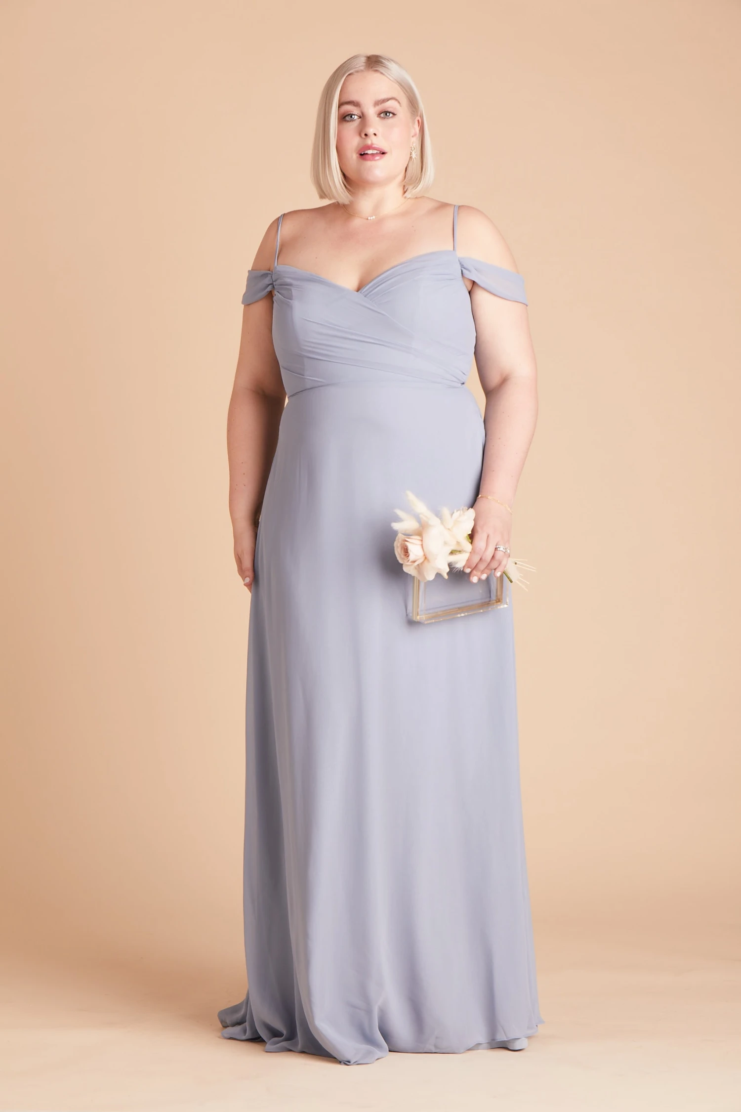 Spence Convertible Dress - Dusty Blue 4 Spence Convertible Dress - Dusty Blue - Image 2