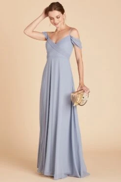 Spence Convertible Dress - Dusty Blue 13 Spence Convertible Dress - Dusty Blue -Elegance Bridal Store Spence DustyBlue Side
