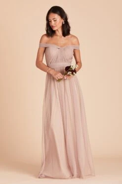 Christina Convertible Dress - Sandy Taupe -Elegance Bridal Store a29657375ab10af7a0eb111691455716
