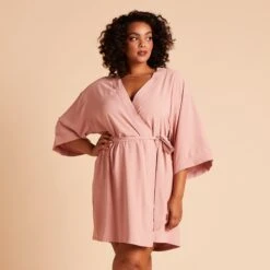 Karen Robe - Dusty Rose -Elegance Bridal Store a2c4716363a209d6d857af71ad8d0365