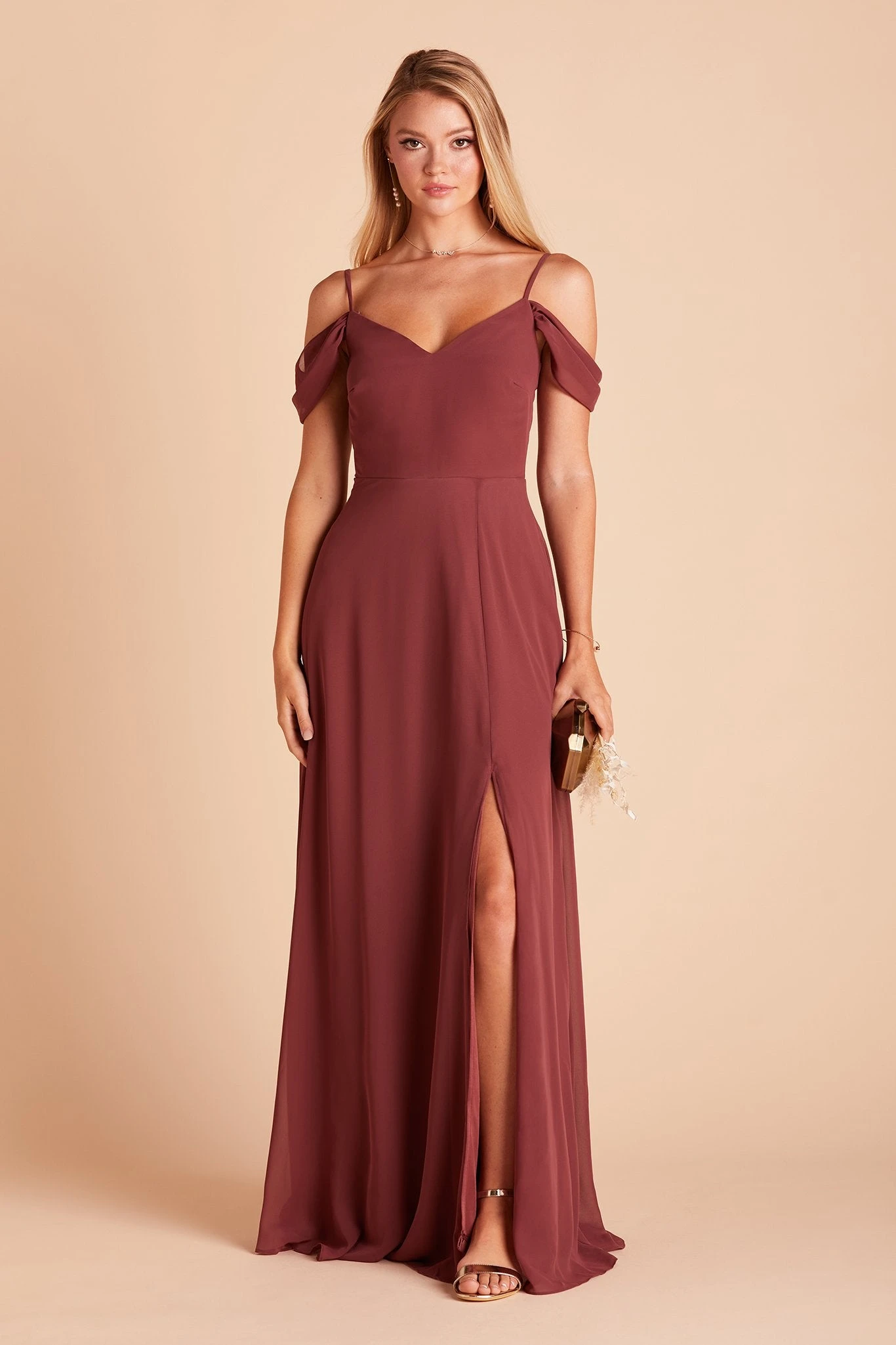Devin Convertible Dress - Rosewood 7 Devin Convertible Dress - Rosewood - Image 5