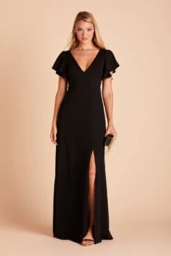 Hannah Crepe Dress - Black 21 Hannah Crepe Dress - Black -Elegance Bridal Store a7228322ec6000f438e0fc316bd41808