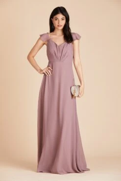 Kae Dress - Dark Mauve -Elegance Bridal Store acbee71ae42f45683bcbf76842821649