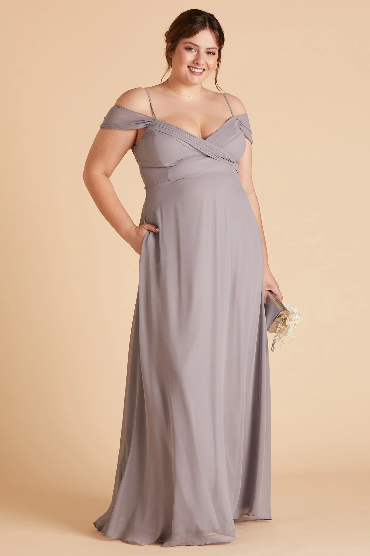 Spence Convertible Dress - Silver 16 Spence Convertible Dress - Silver - Image 14