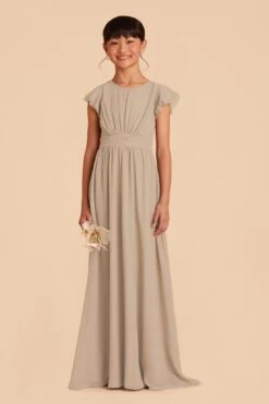 Celine Junior Dress - Almond