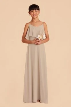 Janie Convertible Junior Dress - Almond -Elegance Bridal Store almond janie junior bridesmaid dress 02
