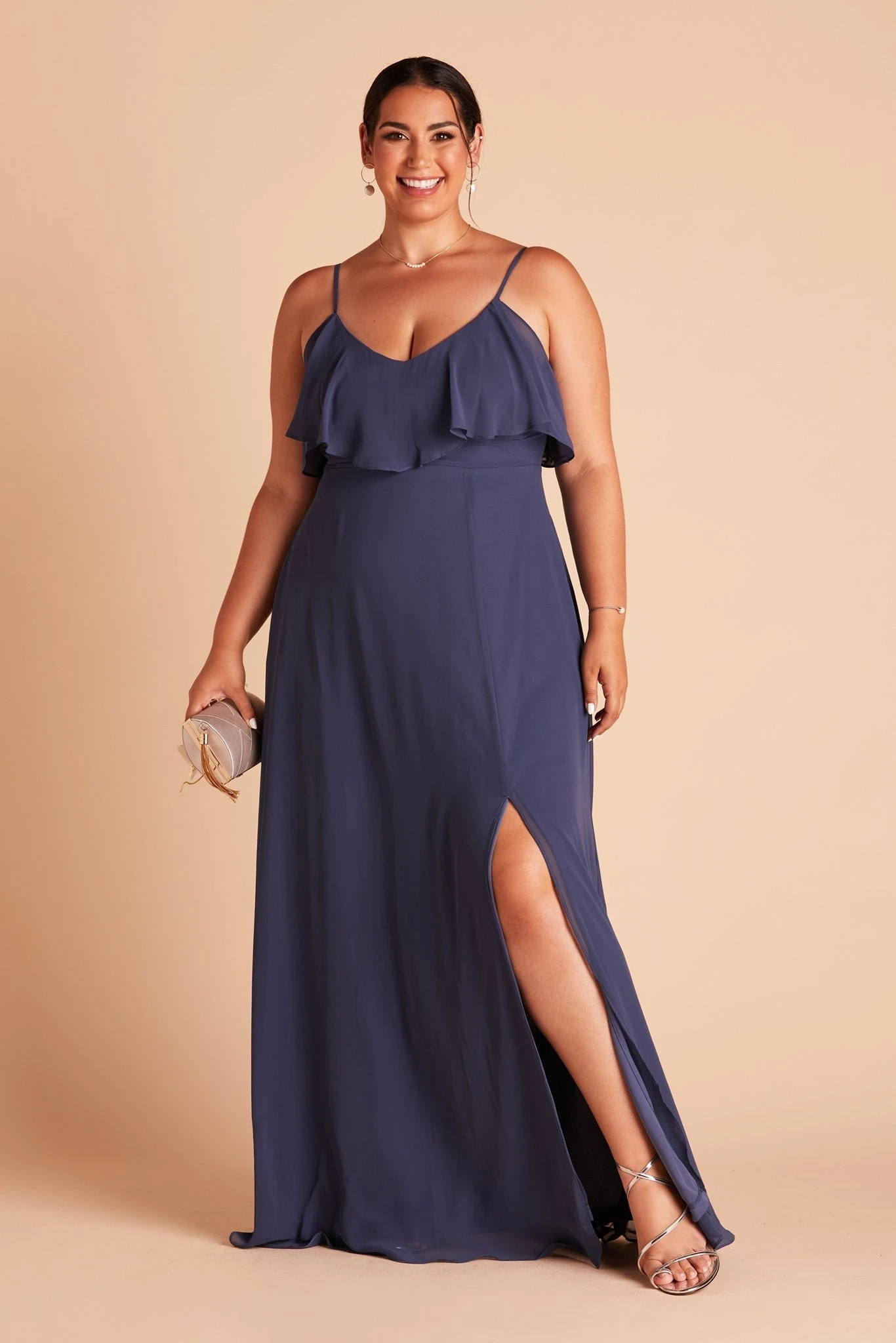 Jane Convertible Dress - Slate Blue 5 Jane Convertible Dress - Slate Blue - Image 3