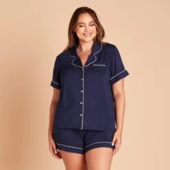 Jonny Pajama Set - Navy 17 Jonny Pajama Set - Navy -Elegance Bridal Store b2509a33a0b70a422d2e82d716915bab f08a554f 0918 41ea a615 53050a9c2b96