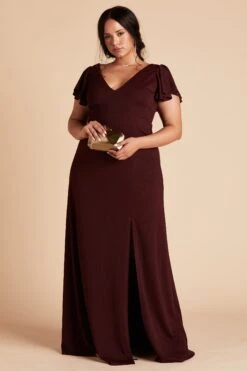 Hannah Crepe Dress - Cabernet -Elegance Bridal Store b74b215f70e3929630d4f9f2eb0a06d6 29a611f6 1c1c 4644 ae7c 594df65bece4
