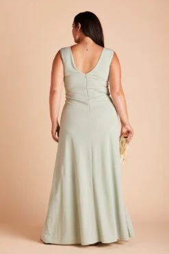 Shamin Crepe Dress - Sage -Elegance Bridal Store b9e8f707798355e25d222bcd0e489dc3 f8269955 7a1a 407a 9f14 0e6c6754a4a9