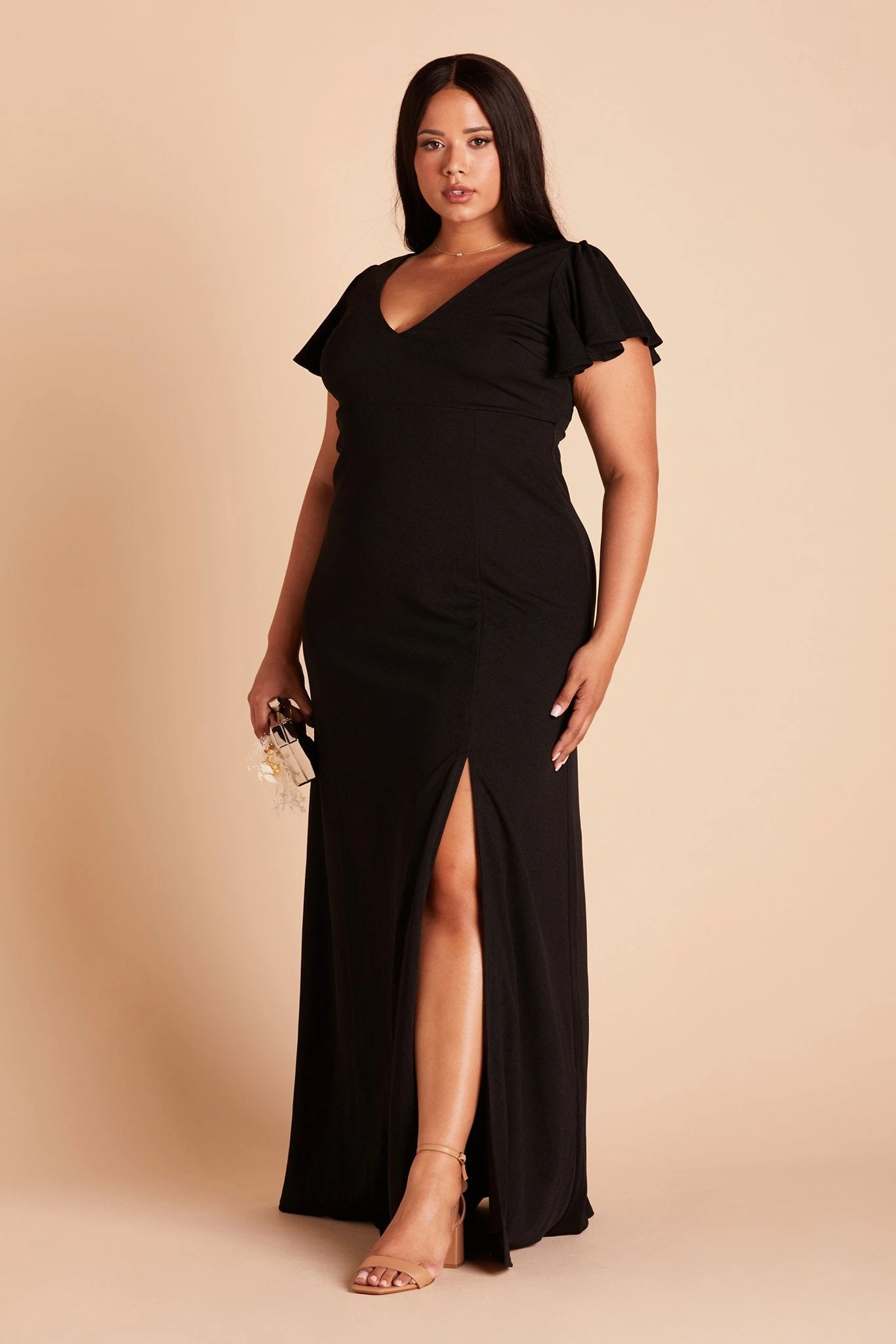 Hannah Crepe Dress - Black 13 Hannah Crepe Dress - Black - Image 11