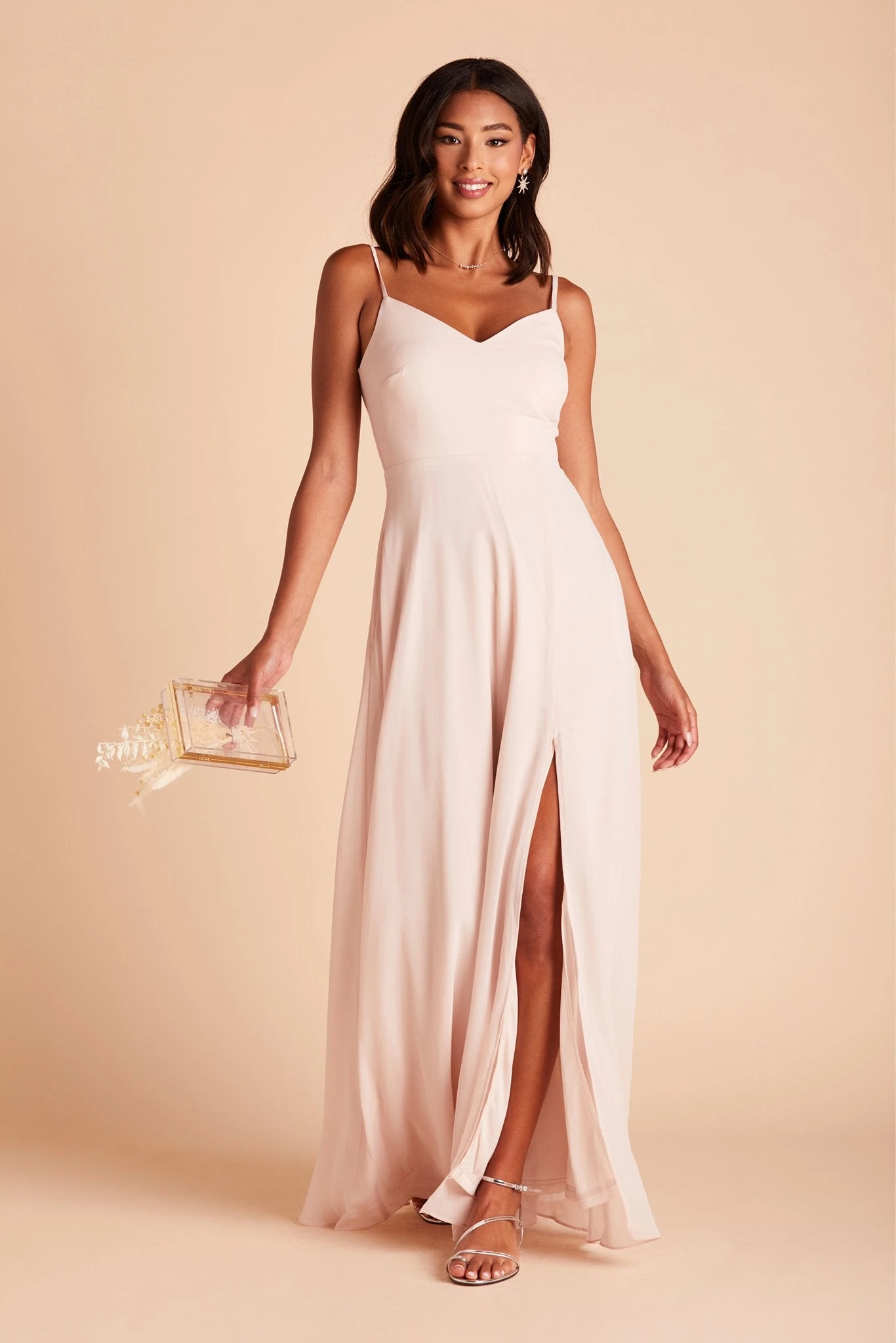 Devin Convertible Dress - Pale Blush 6 Devin Convertible Dress - Pale Blush - Image 4